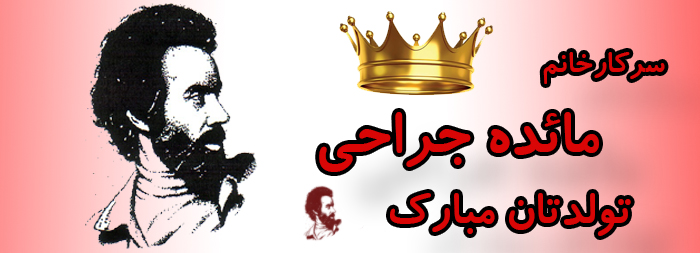 سرکار خانم مائده جراحی تولدت مبارک سرکار خانم مائده جراحی تولدت مبارک